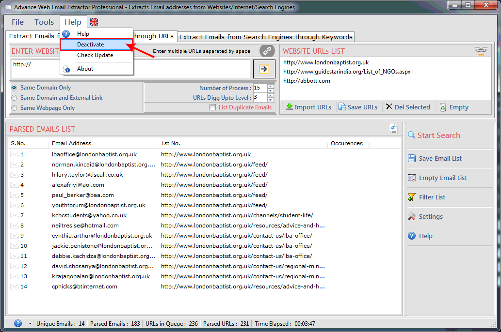 email extractor from website email extractor from website